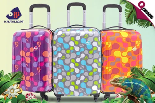From QR175 Travel Better with American Tourister Suitcases - Choose from 4 Stylish Designs! (QR469 Value)
